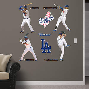 Los Angeles Dodgers Power Pack Fathead Wall Decal